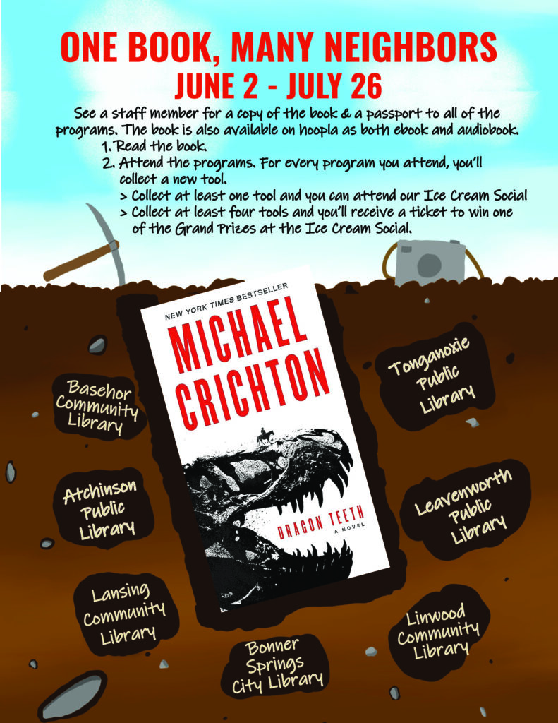 One book many neighbors June 2nd through July 26th
