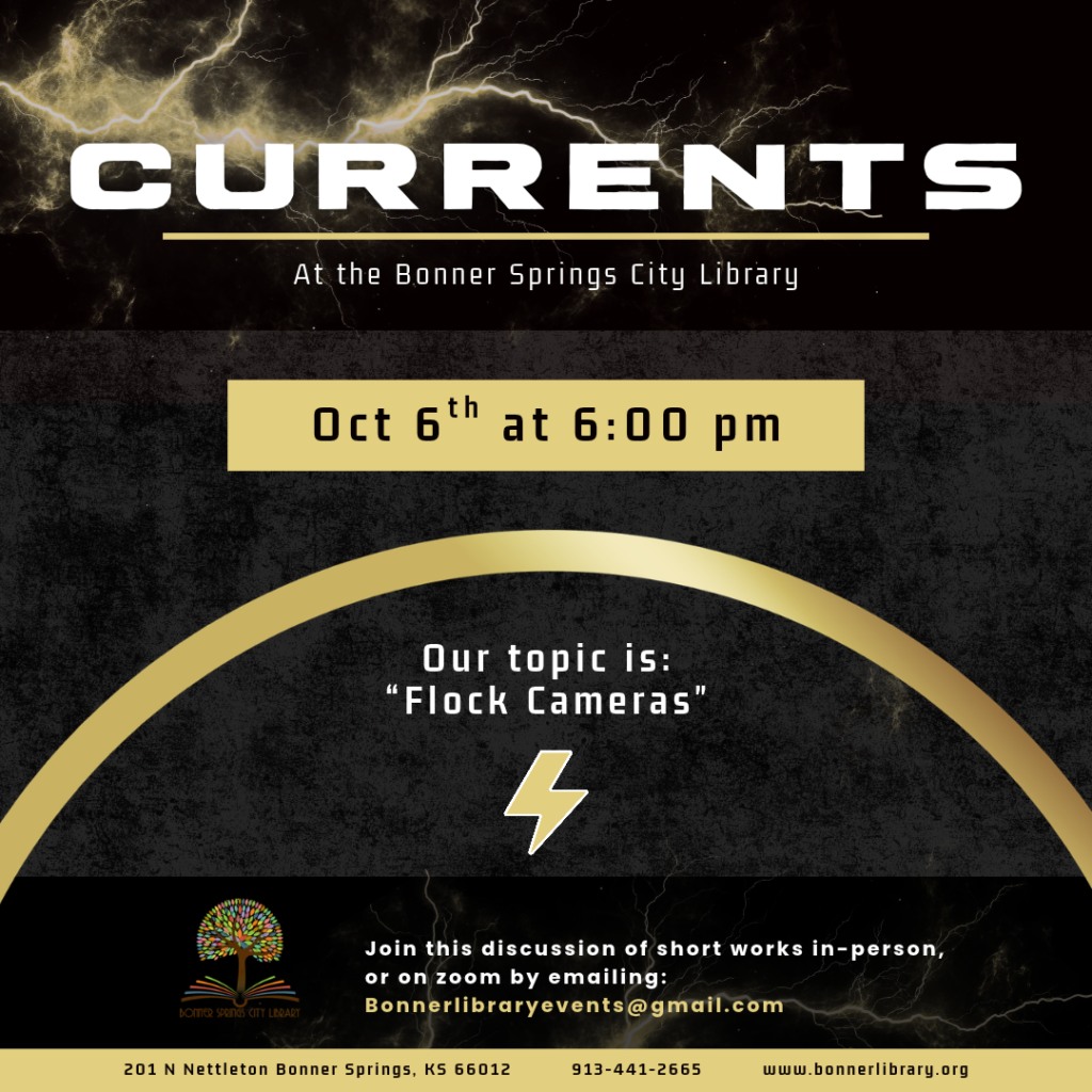 Currents Oct 6th at 6:00 pm