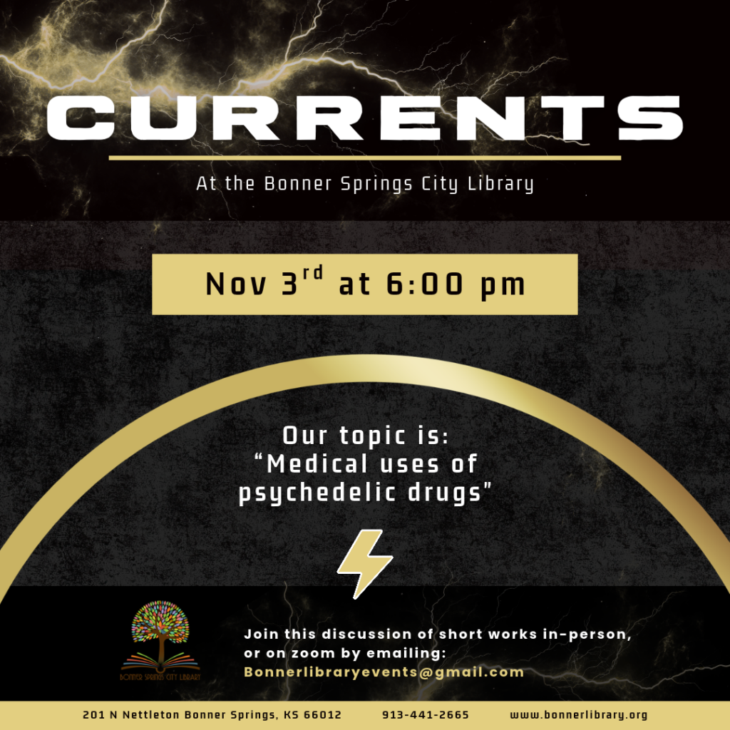 Currents Nov 3rd at 6:00 pm